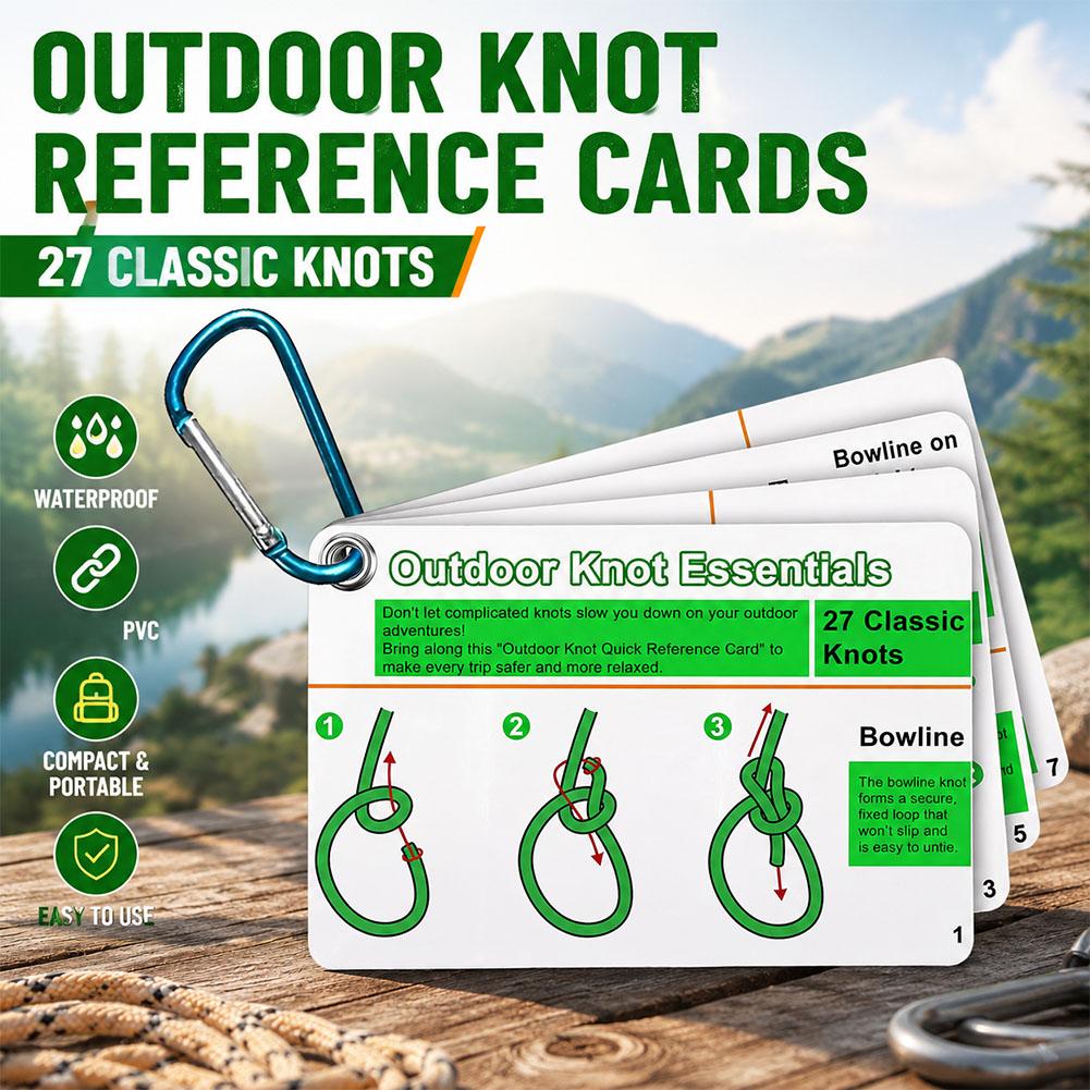 Outdoor Knots Pocket Guide Wat - Outdoor Adventure Guide 评论和价格