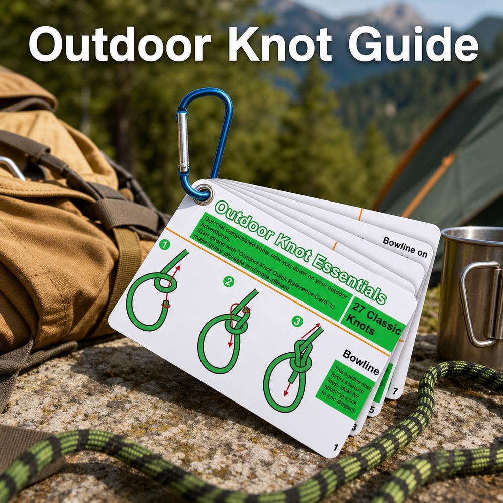 Outdoor Knots Pocket Guide Wat - Outdoor Adventure Guide 评论和价格