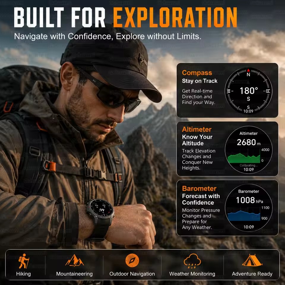 New Built-in GPS Outdoor Adven - Outdoor Adventure World 评论和价格