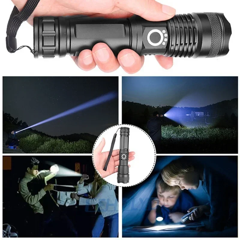 High Power XHP70 Led Flashligh - Outdoor Adventure Trips 评论和价格