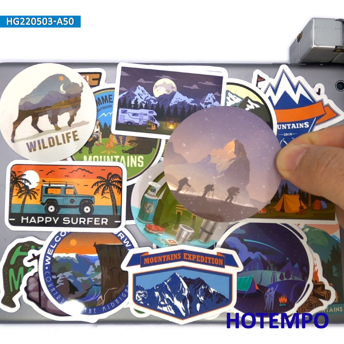 World Travel Stickers Set, Cli - Outdoor Adventure World 评论和价格